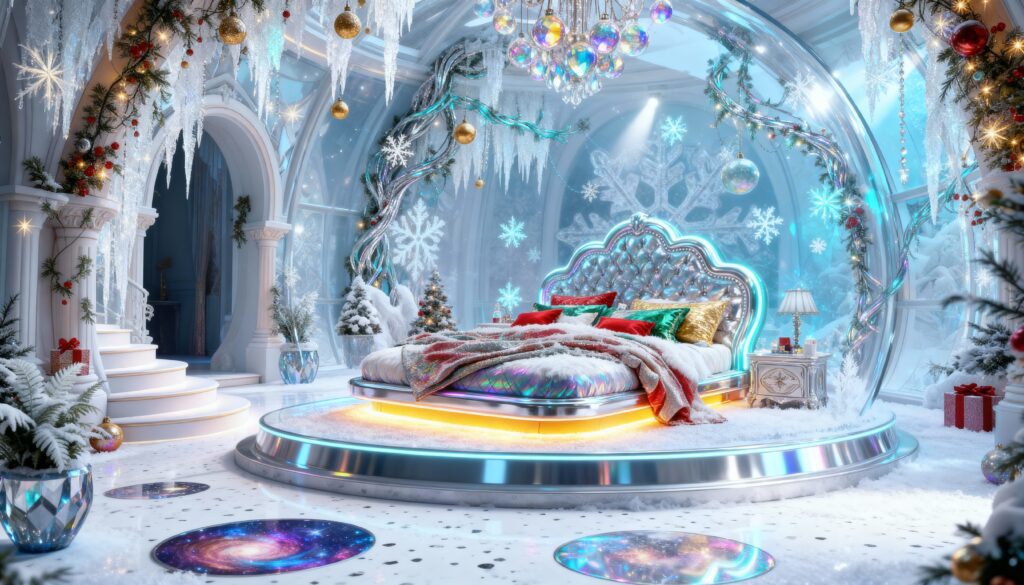 Fantasy Winter Wonderland Luxury Christmas Decor Trends