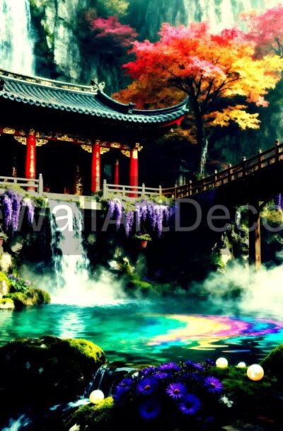 Cosmic Flower Garden | Mystical Printable | Digital Download