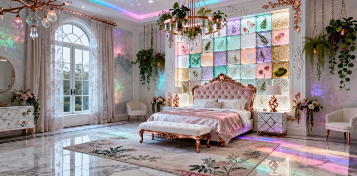 Dreamy Feminine Ethereal White Interior Ideas - Ethereal White Mosaic Interior Design Ideas