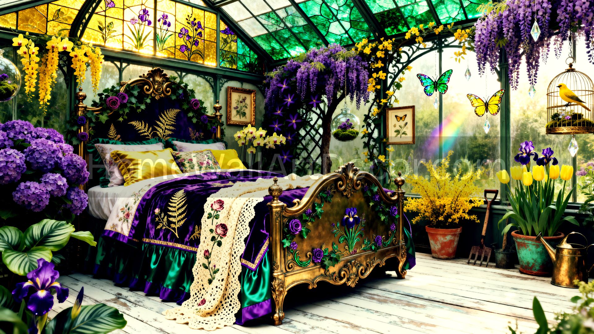 Stunning Whimsical Glass Wall Features For Sale Online image