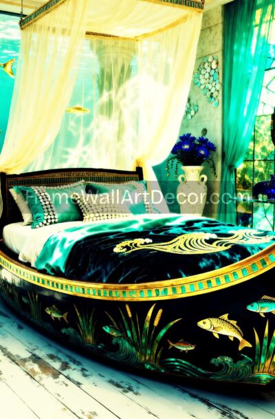 Enchanting Luxurious Underwater Bedroom | Egyptian Fantasy Sanctuary | Download