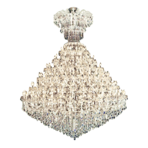 Maria Theresa Chandelier in Russian Rococo Interior Design