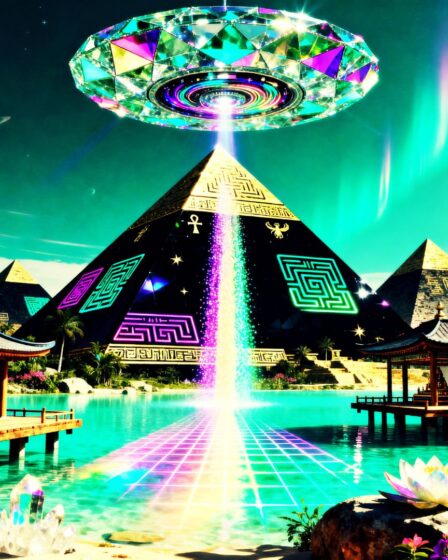 Cosmic Egypt: A Gallery of Psychedelic Pyramid Art