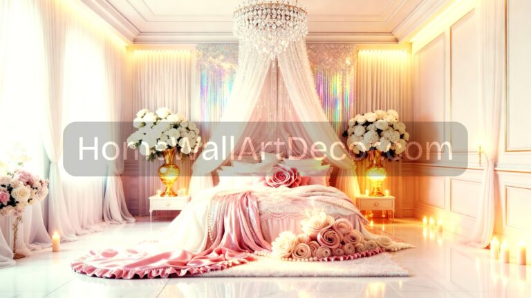 Pastel Iridescent Dream Romantic Bedroom Decor Ideas