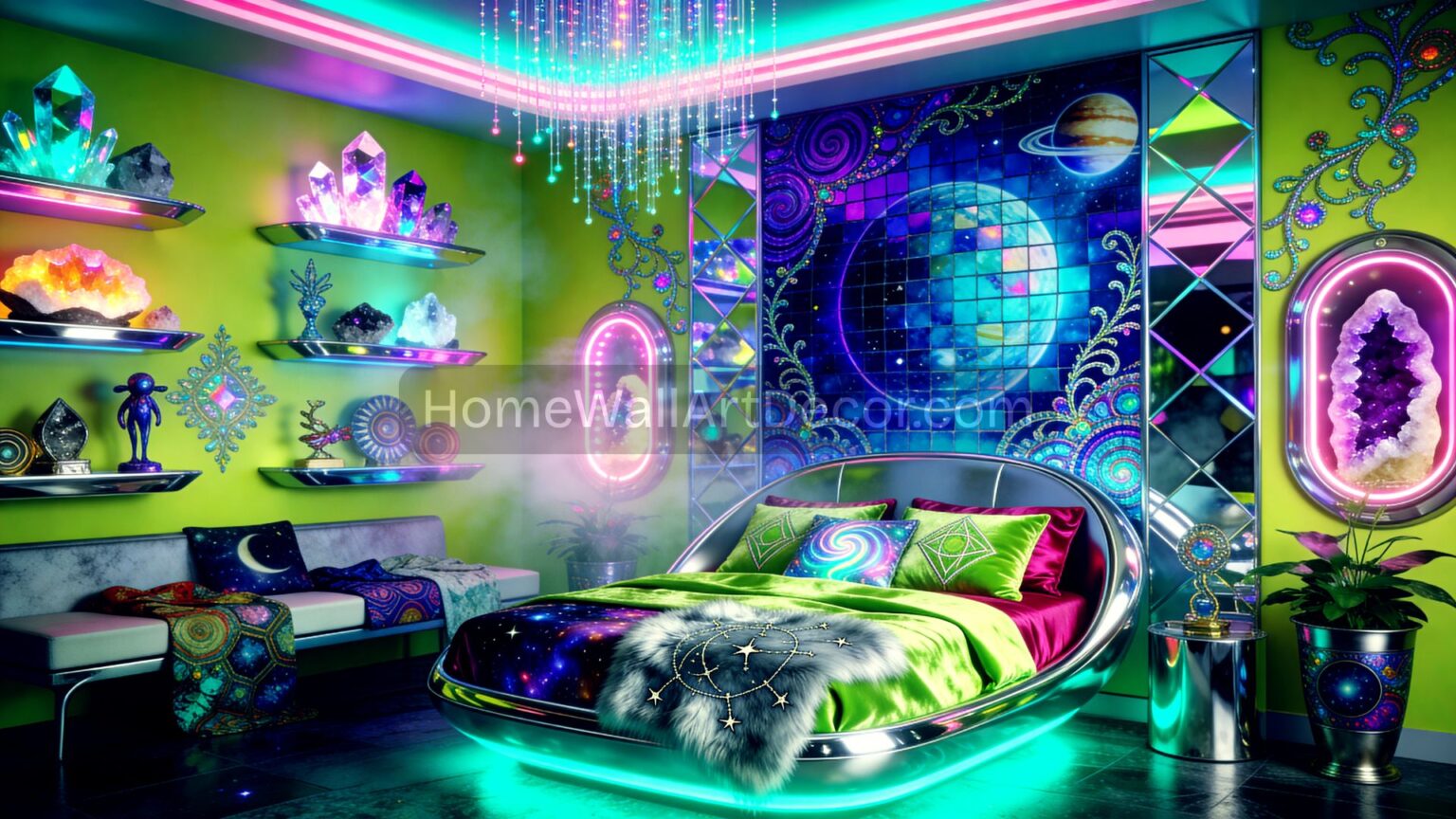 My Top 12 Alien Core Aesthetic Bedrooms You'll Love - Home Wall Art Decor