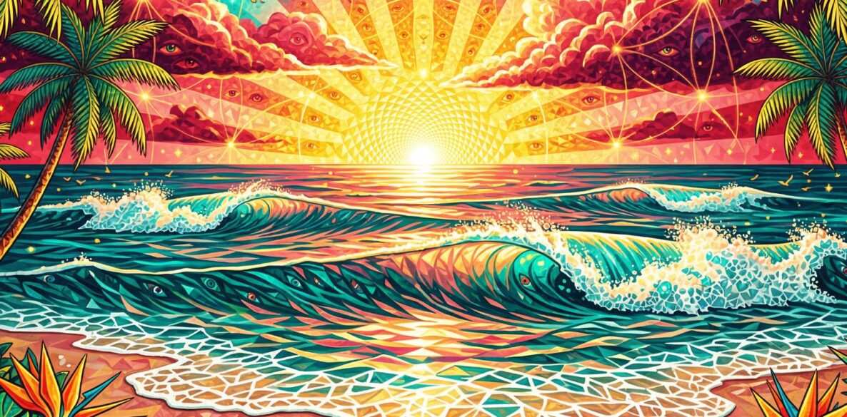 Coastal Wall Art Printables - Download tropical Beach Wall Art