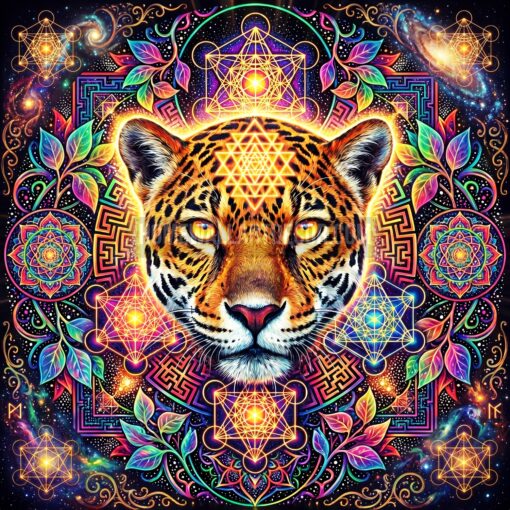 Mystical Feline Cat Spirit Animal Wall Art Printables