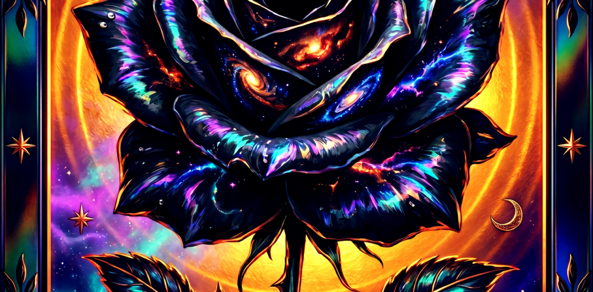 Rebirth - Psychedelic Cosmic printable tarot wall art
